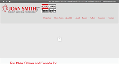 Desktop Screenshot of joansmith.com